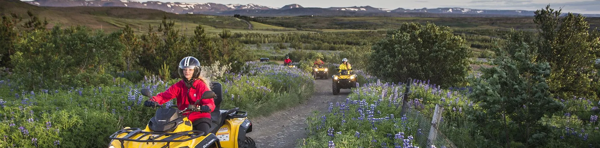 ATV - Reykjavik fjellsafari pris/person hvis 2p/kjøretøy (09:00/3 tim) (H04)