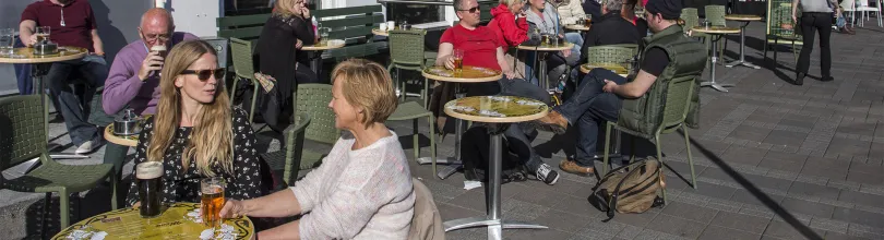 reykjavik, sommar, island