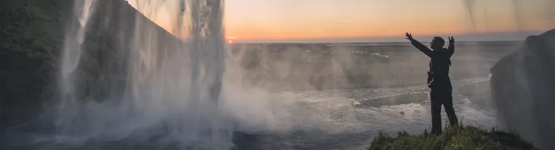 seljalandsfoss, sydkusten, island
