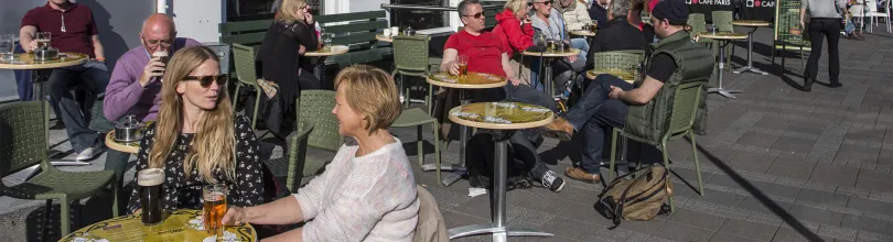reykjavik, sommar, island