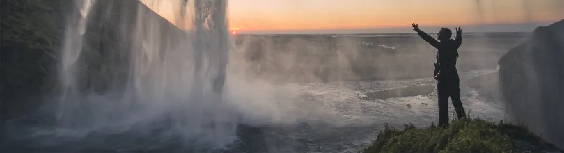 seljalandsfoss, vattenfall, island