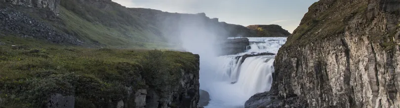 gullfoss, gyllene cirkeln, island