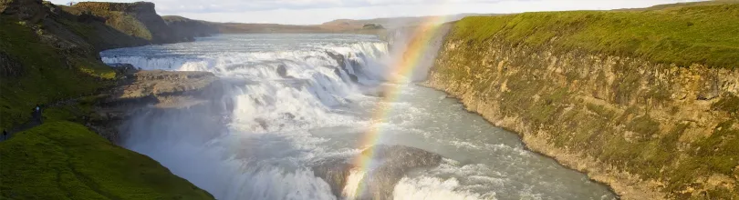 gullfoss, island