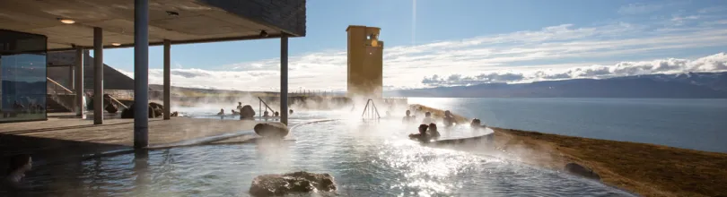 Geosea Spa med utsikt over havet.