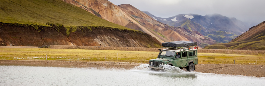 Landmannalaugar på Island.